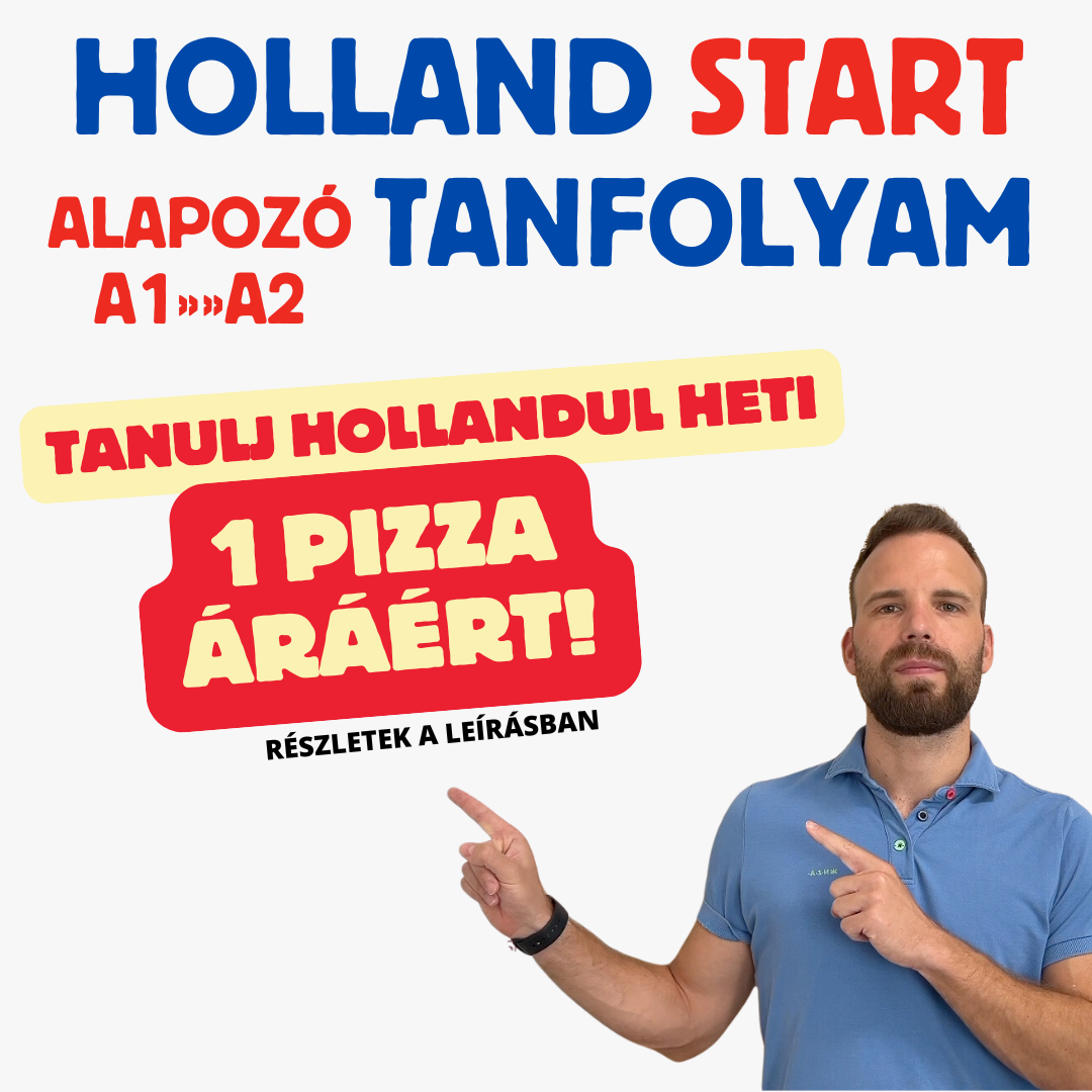 Holland START A2 alapozó nyelvtanfolyam