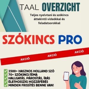 Szókincs PRO + TaalOverzicht csomag ajánlat AKCIÓ