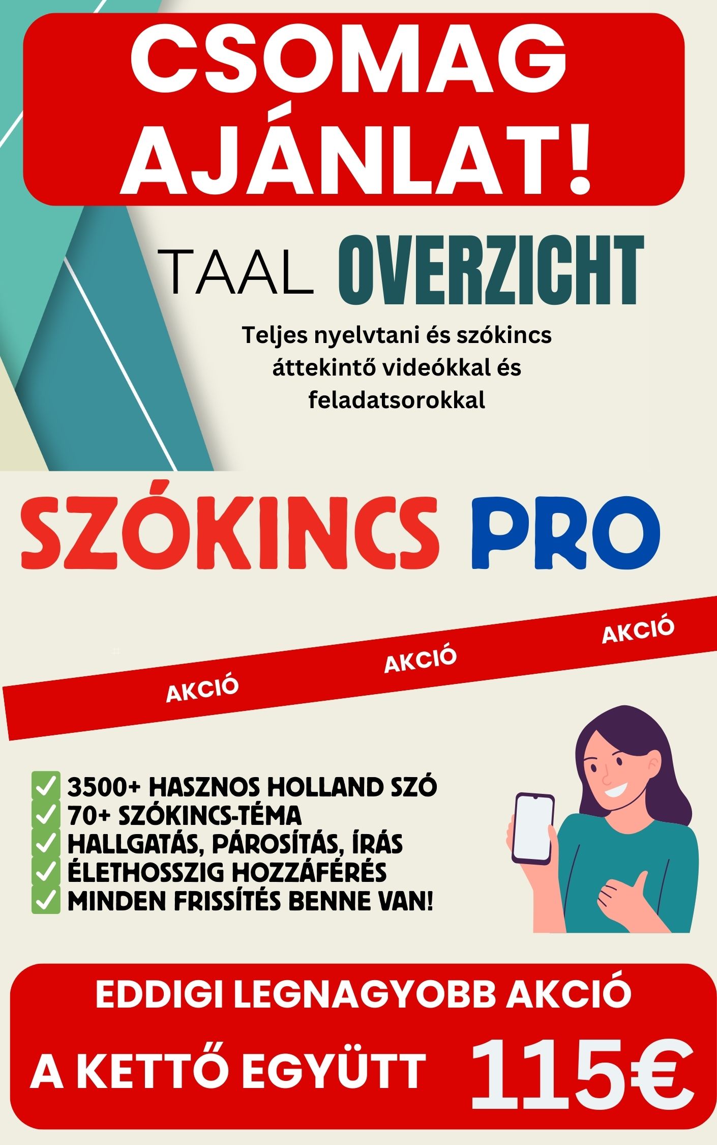 Szókincs PRO + TaalOverzicht csomag ajánlat AKCIÓ