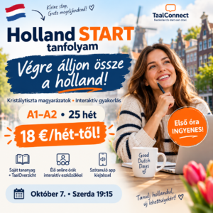 🇳🇱 Holland START – Végre álljon össze a holland! - KEZDŐ/ÚJRAKEZDŐ